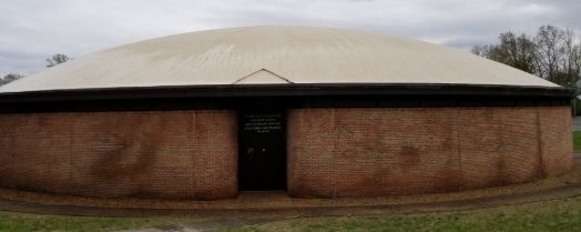 Church roof cleaning after Knoxville